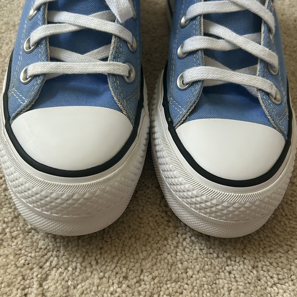 Converse Chuck Taylor All Star Lift Platform Hightop Shoes | Blue | 5.5 - Picture 4 of 13